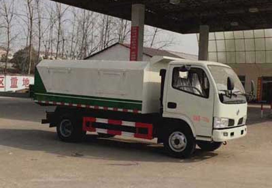 國(guó)五東風(fēng)5方廂式垃圾車(chē)